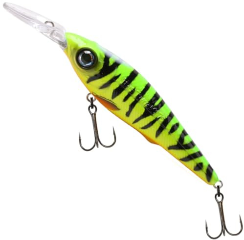 Spro Iris Twitchy DR HL 7,5cm 9g - Wobbler, Farbe:Firetiger