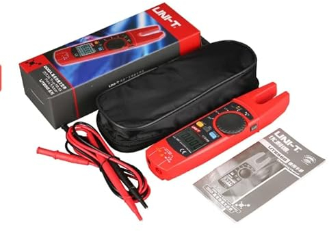 UNI-T UT256A UT256B Ture RMS Digital Clamp Fork Meter Multimeter AC/DC Voltage Current Resistance Capacitance NCV Test Backlight(UT256)