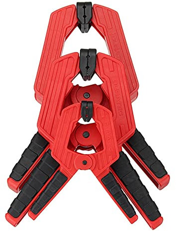 4/2pcs Heavy Duty A Type Extra Large Clip Nylon Wood Carpenter Spring Clamps Tool Woodworking Clamps for DIY Woodworking Welding (Size : 4pcs 7 inch)