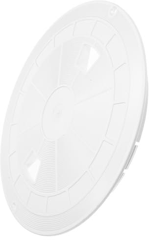 Milisten Couvercle de Skimmer pour Couvercle de Remplacement de Piscine Sp10711/sp10712s Couvercle de Pont de Skimmer Rond