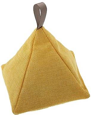 Pyramidenförmiger 200g Bambuskohlebeutel aus Aktivkohle | Gelb, zur Geruchsbindung im Auto und Räumen, Sonnenerfrischbar nach Nutzung