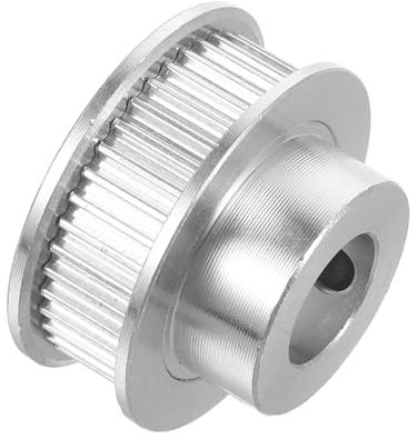 ROMISBABA Timing Belt Pulley Aluminiumlegierung Synchronisationsrad Mit Zähnen Innenbohrung Für Verbesserte Druckstabilität Und Effizienz