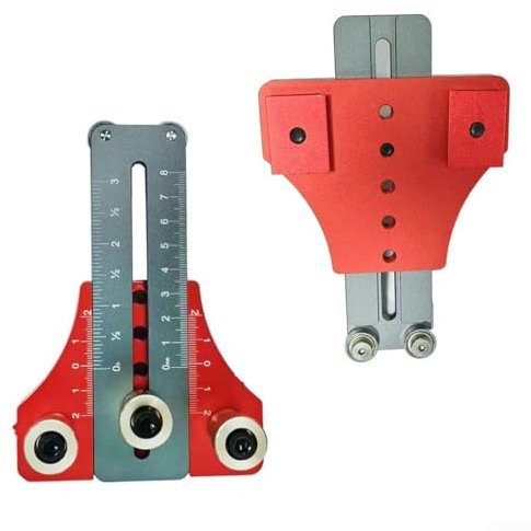 Guide de gabarit de scie à table sur mesure pour des bandes étroites précises avec des ajustements faciles
