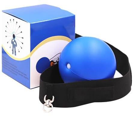 Boxball-Stirnband, Boxball – Box-Stirnband-Reflexball, interaktives Boxball-integriertes Set, Boxtrainingszubehör, Übungsboxausrüstung für Erwachsene und Kinder