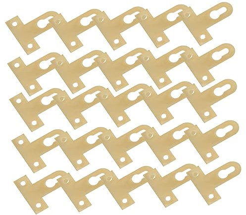 Uonlytech D-Ring Picture Hanger Photo Frame Hanging Hooks Set of 100pcs for Photo Wall Hangers Easy Install and Remove