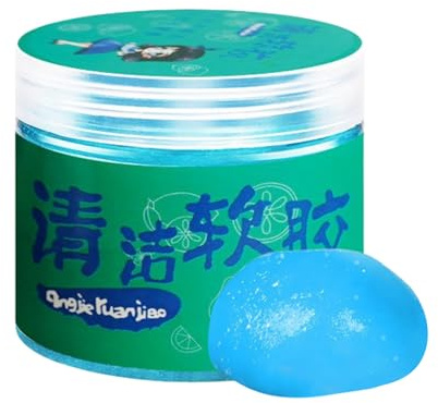Gel de limpieza para coche, masilla para detalles automáticos, limpiador de salpicadero para interior de vehículos, masilla de gelatina deformable reutilizable para rejillas de ventilación de