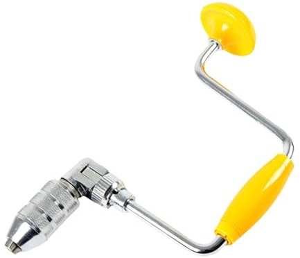 Trapano manuale manuale per la lavorazione del legno con punte a cambio rapido Costruzione in acciaio resistente e impugnatura ergonomica Operazioni di alesatura fluide Trapano manuale portatile per