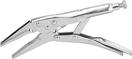 ANKROYU Professional Chrome Vanadium Steel Needle Nose Pliers Wire with Adjustable Screw and Long Straight Claw for Electrical Work and Narrow Space Applications