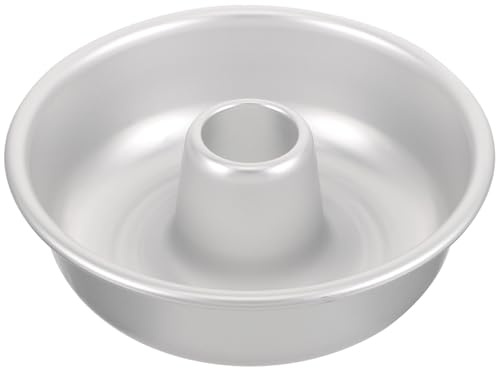 NOLITOY Teglia per Dolci 6 Pollici in Lega di Alluminio Antiaderente Stampo per Chiffon Cake e Biscotti Resistente ad Alte Temperature Teglia per Forno Domestico e Professionale Facile