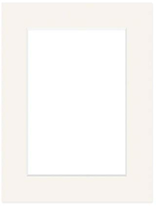 DEHA Design Passepartout Karton 59,4x84,1 cm (DIN A1) für Bilder im Format 42x59,4 cm (DIN A2), Elfenbein