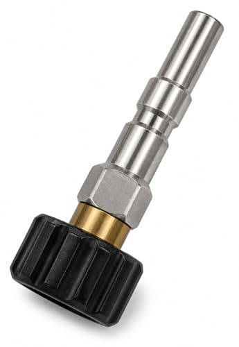 M&M Smartek Schnellkupplung Adapter für Kränzle/Nilfisk Alto | Verbindet Hochdruckreiniger, Pistole, Schlauch oder Zubehör; passend für Kränzle, Nilfisk Alto, KEW, D12, Stecknippel.