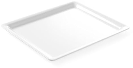 HENDI Gastronorm-Platte, Gastronormbehälter, Gastronorm Platte, mit schmalem Rand, Temperaturbeständig von -20° bis 70°C, Hygienisch und bruchfest, GN 2/3, 354x325(H) 20mm, Melamin