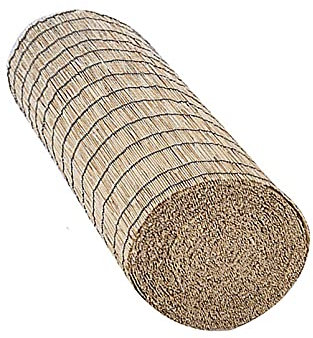 Schilfrohrmatten, Windschutz, Sichtschutzzaunplatten, Schilfschirmung, Gartenbambuszaun, handgewebt, dekorative Zäune, für Villa, Balkon, Terrasse, Pool 80 90 100 120 140 cm
