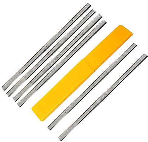 qinggw 320 x 12 x 1,5 mm Hobelmesser für Triton TPT125 22-560 TP400LS Craftsman 21758 Wen 6550 12,5 Zoll 6 Stück/Set