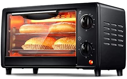 Horno individual de acero inoxidable con clasificación energética A, horno de microondas en plata, horno halógeno de convección premium, ideal para asar, hornear, estética y práctica