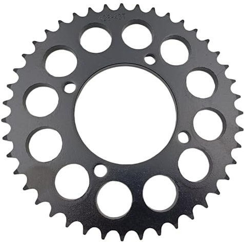 ZTDZZH Piñón de cadena trasera de 43 dientes de 76 mm para cadena 428 50CC 70CC 90CC 110CC 125CC 250CC Pit Dirt Bike ATV Quad Bike