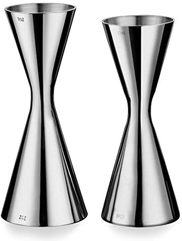 Josenidny Bar Jigger Double Jigger Bar Mesuré Bar Outils de Bar 30 / 60 ml / 30 / 45 ml Shaker pour Fête Bar