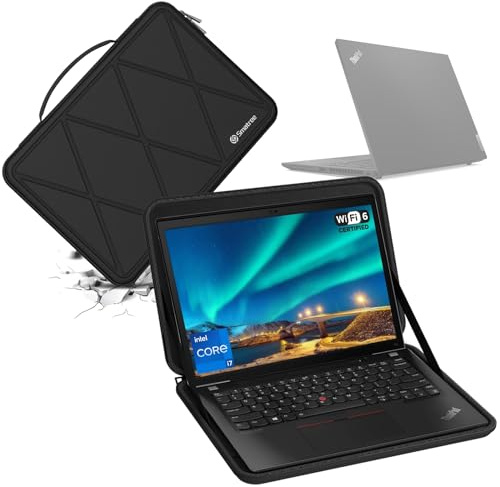 Smatree Hard Eva Schutzhülle Tasche Kompatibel für 13 Zoll Lenovo ThinkPad X13 Yoga Gen 2, für Lenovo 13w Yoga, für ThinkPad X13 Yoga Gen 3 Laptoptasche (X8033)