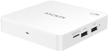 Lipa KP1 Android TV Box 2-32 GB - Mediaplayer für TV - Media Streamer - TV Box Android - Google Lizenz - Google Voice Assistant - Mediaplayer With Kodi, Netflix und Playstore- 4K - Wifi und Ethernet