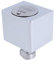 Amig - Cerradura Mod. 670A - 60 x 50 mm - Latón - Cromado brillo - Seguridad para puertas enrollables