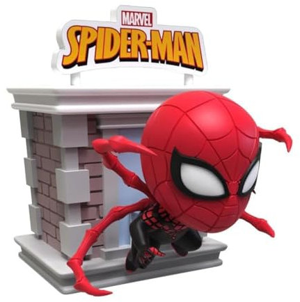 Marvel Spider-Man Spiderman Tower Series con finestra – Superior