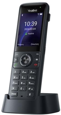 Yealink AX83H IP Phone - Cordless - Wi-Fi, Bluetooth - 5 Multiple Conferencing - Wall Mountable, Stand Mountable