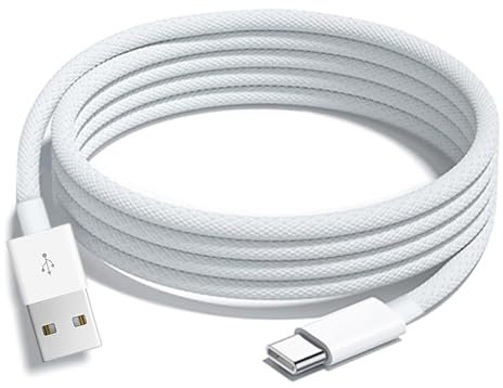 2m USB A to USB C IPhone 17/16/16e Charger Cable, Car Charging Cable for IPhone 17 16 15 pro max, 16 15 Plus, 17Air, iPad 10th Gen,iPad Pro 12.9/11, Air 5th/4th Gen,Mini 6th Type C Charging Power Cord