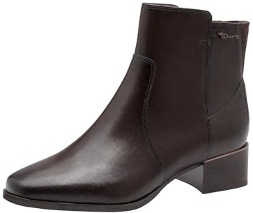 TAMARIS dam komfort boot heel stövletter, espresso, 39 EU, espresso, 39 EU