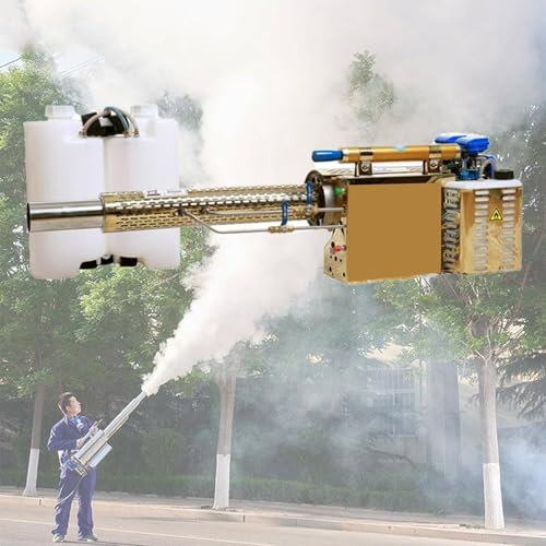 YLANMEI Pulverizador de Niebla térmica de Chorro de Pulso, máquina de nebulización térmica de 15 l, atomizador de Aerosol para Interiores y Exteriores, pulverizador eléctrico,120