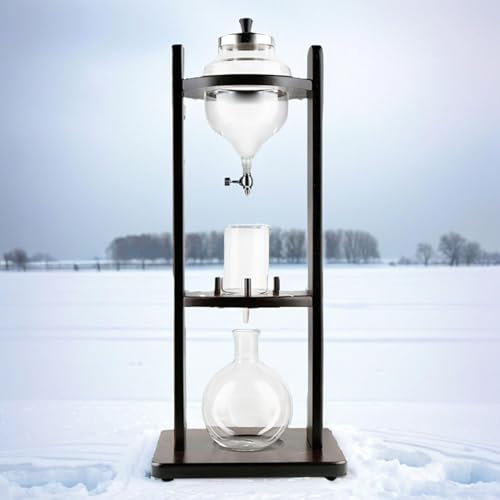 Cold Brew Drip Tower, 1250ml Ice Drip Coffee Maker,Cold Brew Coffee Maker,Ice Drip Coffee Tower Large Capacity, Handmade Glass For Home,Tea Houses,Cafes