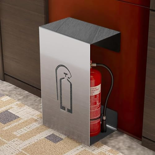 Piantana Porta Estintore Universale Scatola di metallo dell'armadio della decorazione dell'estintore, scatola da pavimento adatta per centri commerciali e fabbriche domestiche
