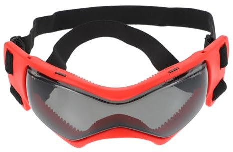 BUGUUYO Hunde-Sonnenbrillen mit Uv-Schutz für Augenschutz Tierbrillen als Haustier-Outfit-Dekoration Hundeschutzbrillen gegen Wind und Wasser