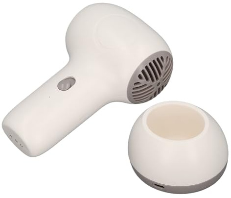 Secador de pelo inalámbrico para bebés: soplador portátil suave y silencioso para bebés y niños pequeños; secado rápido con batería recargable; seguro para pieles delicadas.