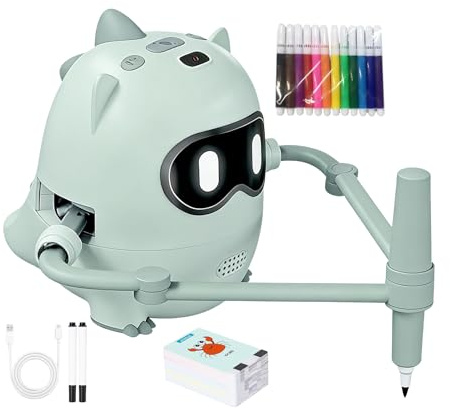 Lembeauty Projecteur De Dessin pour | Jouets Éducatifs Intelligents Interactifs avec Voix pour Le Développement,Projecteur Découverte Doodle - pour Maison, École, Jardin et Moments en Famille
