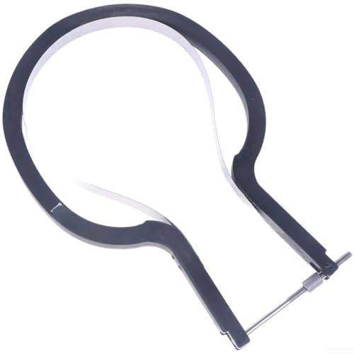 Bordtennis, skärningsverktygslåda i gummi med rulle för pingispaddlar – precisionstrimmer kanttejp applikator underhållssats röd metall 14,5 x 18,5 cm (stil B)