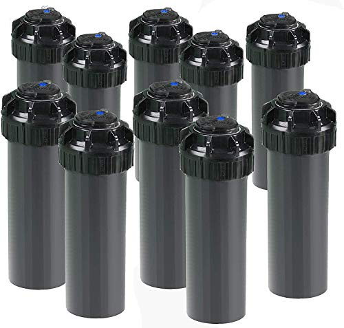 10 Pack Rainbird 5004-PC3.0 Rotor 4 5000 Series Head Sprinkler Pop-Up Lawn Sprayer w/Pre-Installed Nozzle