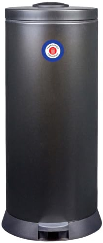 ROSSIGNOL Poubelle de cuisine, Poubelle 30L, Poubelle à pédale, Fabrication française, Seau intérieur amovible avec anse, Couvercle détachable MAGIC