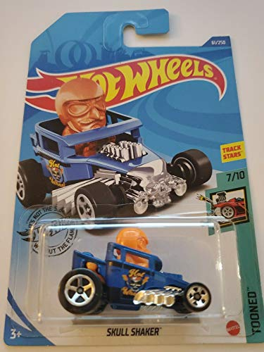 Hot Wheels 2020 Tooned Skull Shaker, Blue 61/250
