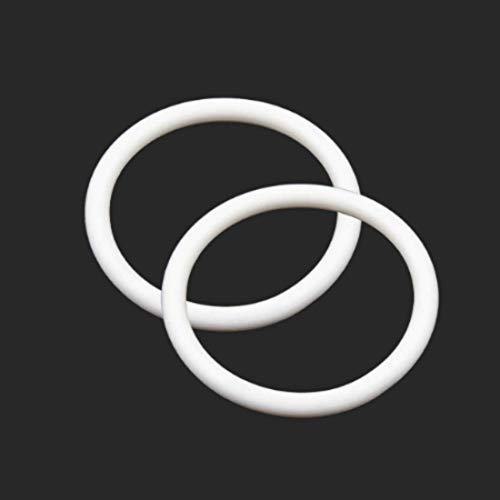 10 Pcs O-ring 40 mm x 50 mm x 5 mm | Silikon - SI Dichtungsringe Dichtung Gummidichtung O-ring 40x5-70 ShA - Dichtungen Gummiringe Set O-ringe Sortiment Dichtungssatz