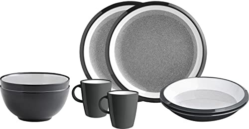Brunner 0830143N.C1M Campinggeschirr Set für 2 Personen, Tête-À-Tête Granyte, 8-teilig