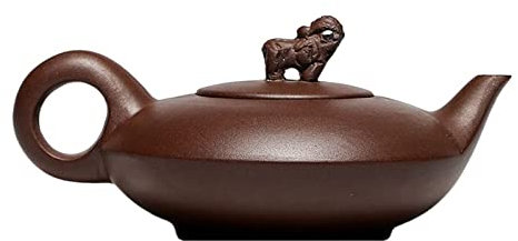 SISWIM Teekannen 18 0ml Teekanne kreativer Elefant Teekannenfilter lila Tontopf handgefertigter Tee -Set Trinkset Exquisites Teehersteller Kaffeekanne