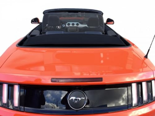 Aperta Windschott passend für Ford Mustang (2014-2023) 100% Passgenau OEM Qualität Schwarz Windstop Windabweiser