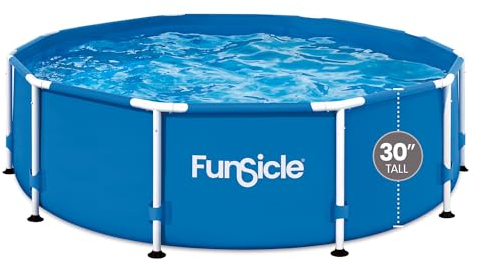 FUNSICLE Piscine Tubulaire Ronde Activity Pool Ø 3,05m x h 76cm