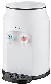 DCDCD Dispensador de Agua for el hogar, Mini Fuente for Beber, Caldera de Agua de Escritorio, máquina de calefacción de Doble Uso Caliente y fría, Tetera 220(White Warm)