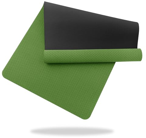 Good Nite Grand tapis de yoga, taille XXL, 190 x 80 x 0,6 cm, tapis de gymnastique, de sport, antidérapant, en TPE, tapis d'entraînement, de pilates, pour yoga, pilates, entraînement, gym