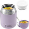 Insulated Food Flask for Hot Food 530ml Vacuum Insulated Food Container with Stainless Steel Folding Spoon Double Walled Soup Containers Leakproof Food Jar Thermal Food Box for Hot and Cold Meals