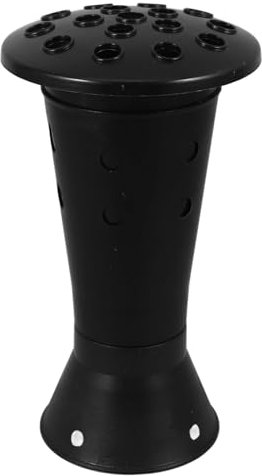 Healifty Vaso Da Cimitero Con Fori Per Fiori Artificiali e Freschi Porta Fiori Versatile Per Decorazioni Lapidi Esterne Supporto Sicuro Per Bouquet Tombali Accessorio Commemorativo Resisten