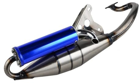 Pot d’échappement Moto Silencieux D'échappement Universel pour Scooter Et Cyclomoteur Jog Breeze Minarelli, Cyclomoteur Jog 50cc, 2 Temps