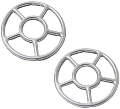 Rack di supporto for stufa a gas 2 pezzi Per Piani Cottura A Gas | Supporto ausiliario for padella for latte, pentola piccola resistente al calore
