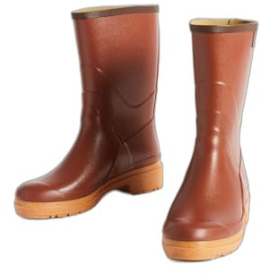Aigle Bison gummistövlar för män, Ambre, 46 EU